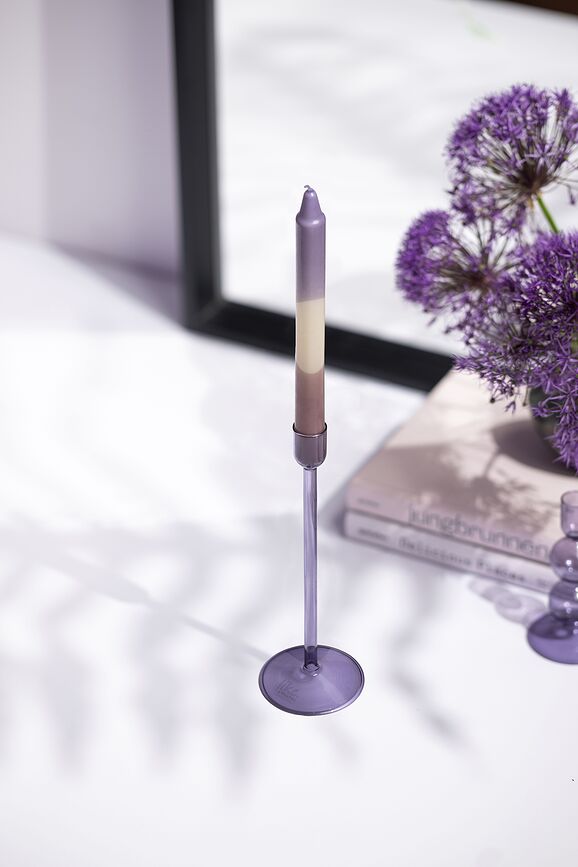 Velas aromáticas Like Home, aroma a lavanda y uva, 2 unidades