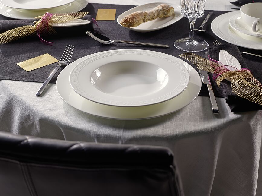 White Pearl Assiette Creuse 24 cm