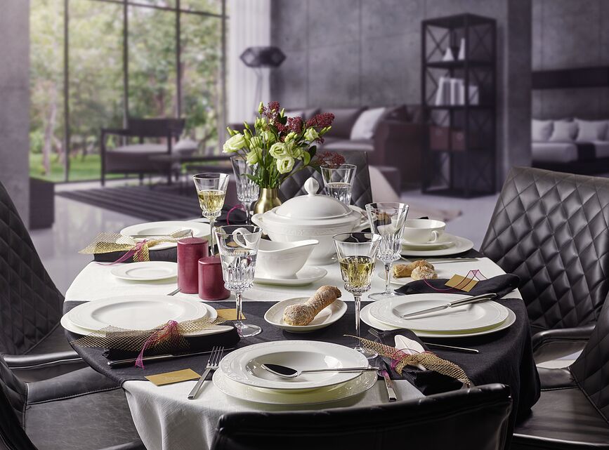 White Pearl Assiette Creuse 24 cm