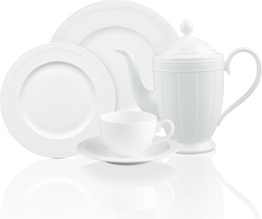 White Pearl Φλιτζάνι, για καφέ ή τσάι, 200 ml, λευκό