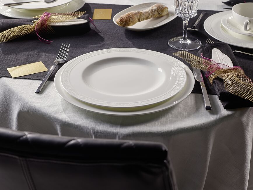 White Pearl Πιάτο Φαγητού, 27 εκ.