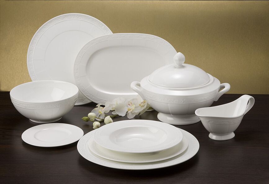 White Pearl Pladanj ovalni 35 cm