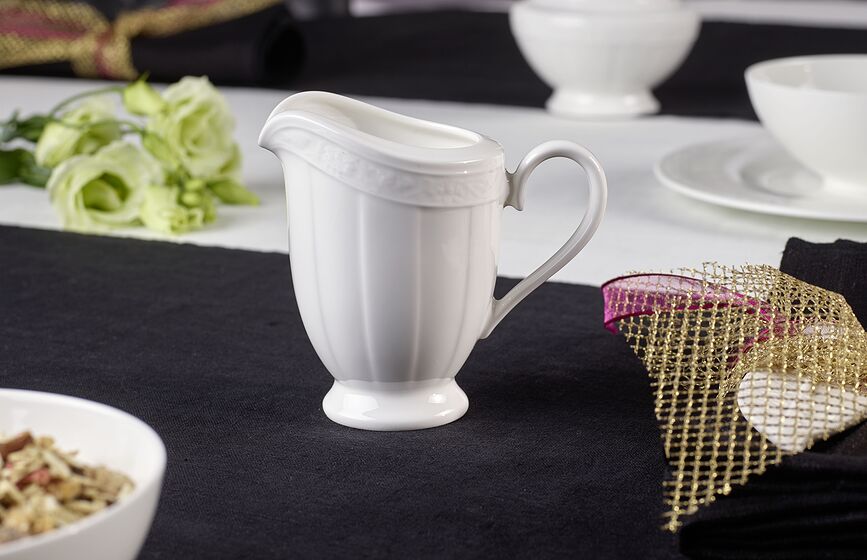 White Pearl Pot à Lait, blanc