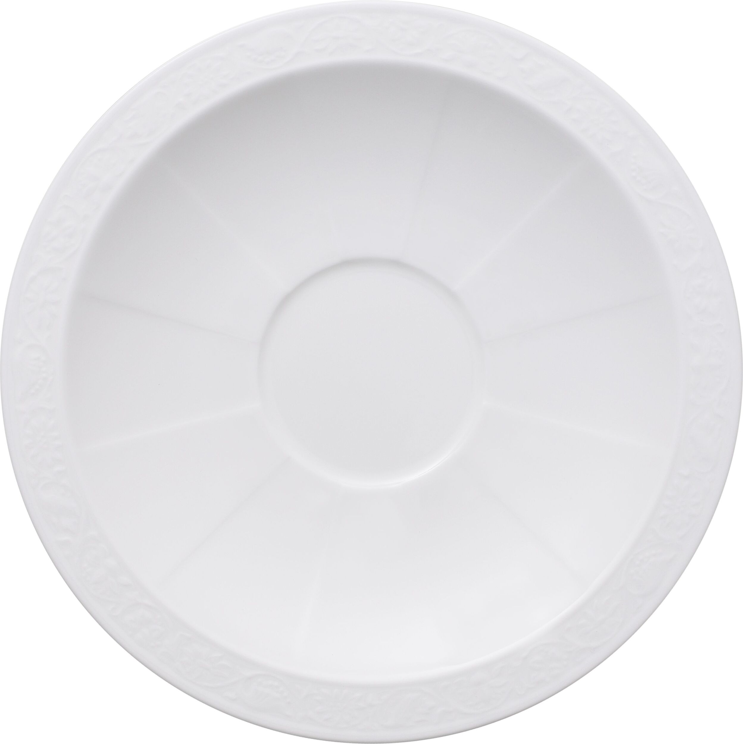 White Pearl Untertasse für Bouillontasse oder für Kaffee- oder Teetasse 400 ml
