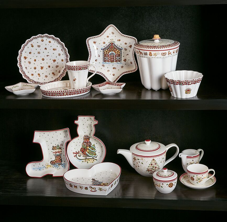 Winter Bakery Delight Πιατέλα σερβιρίσματος, σε σχήμα αστεριού