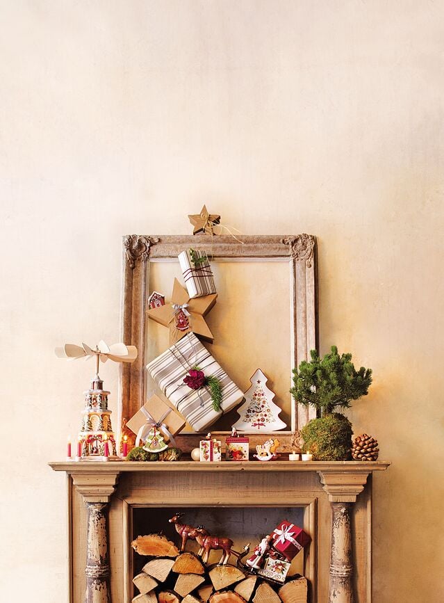 Winter Bakery Delight Posuda za grickalice božićno drvce L