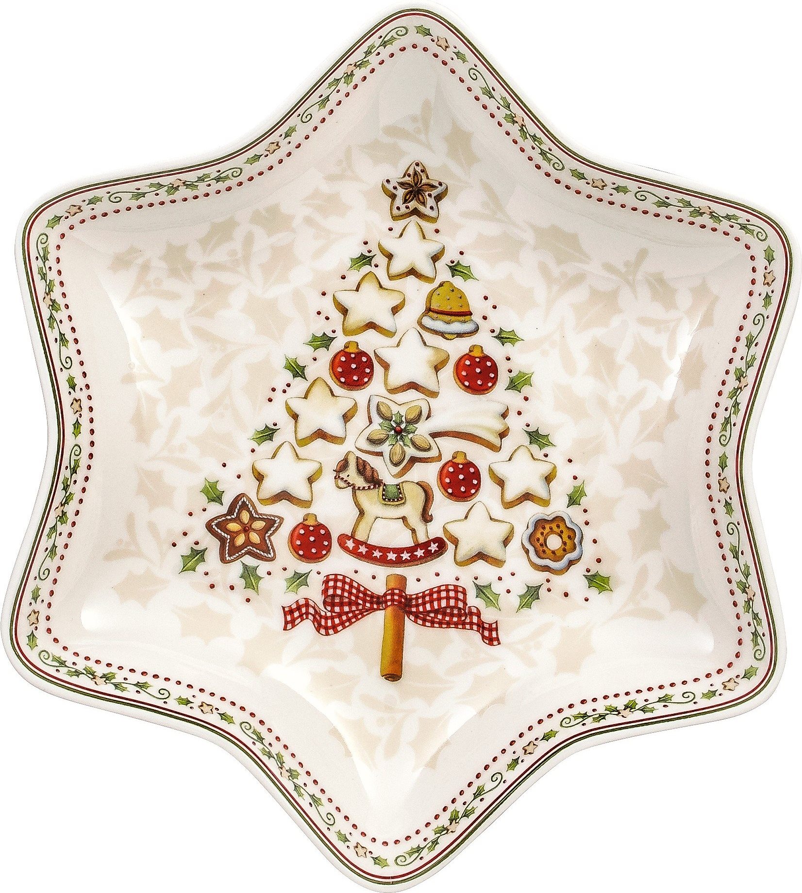 Winter Bakery Delight Tree Schale Stern
