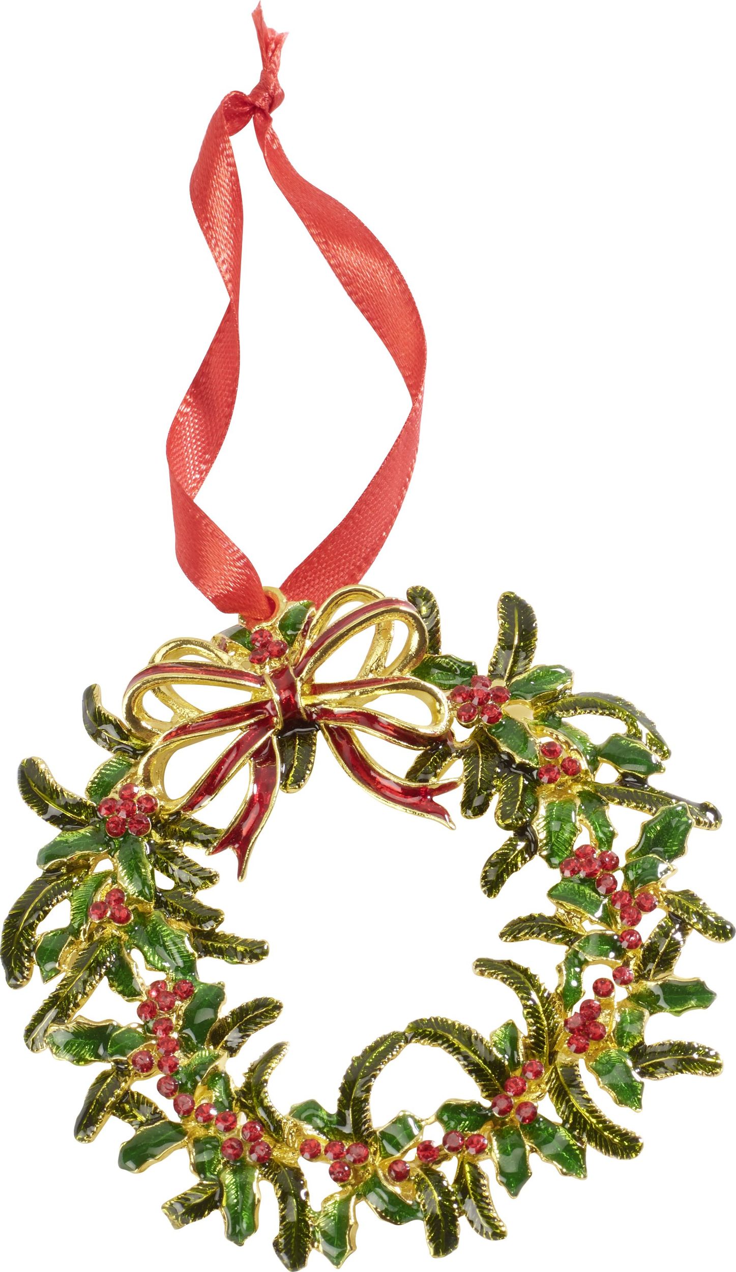 Winter Collage Accessoires Christbaumschmuck Kranz