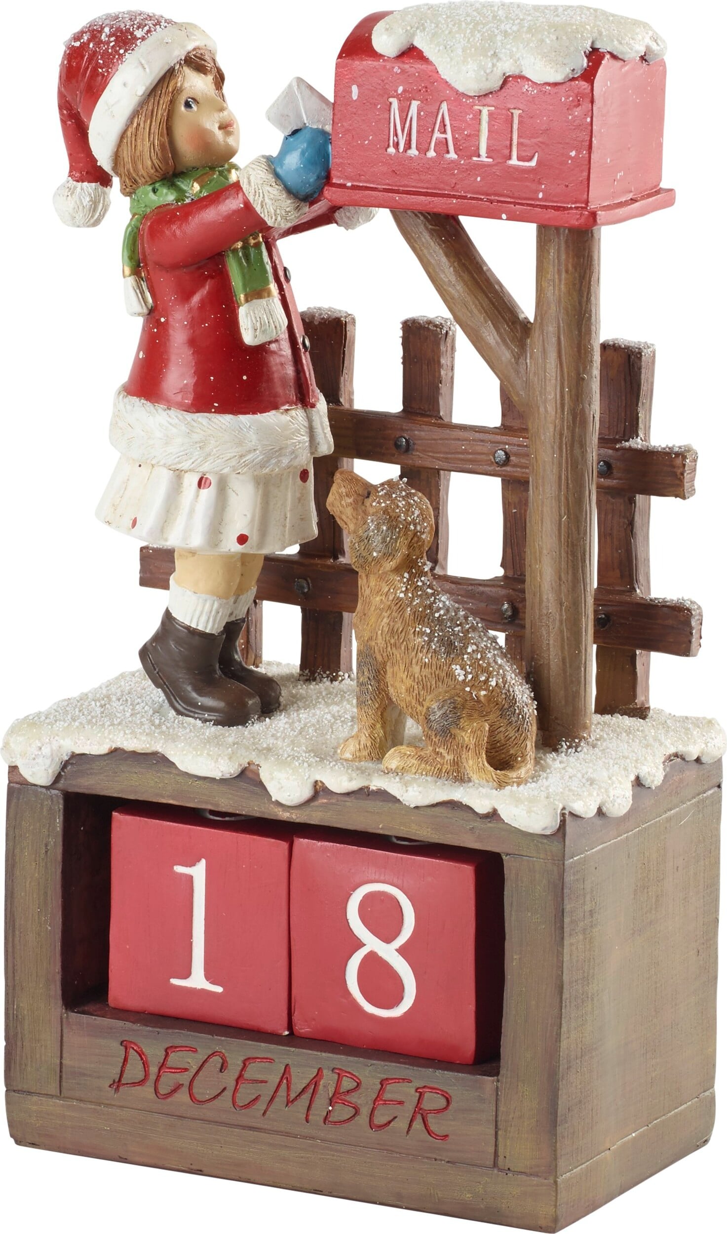 Winter Collage Accessoires December Kalender