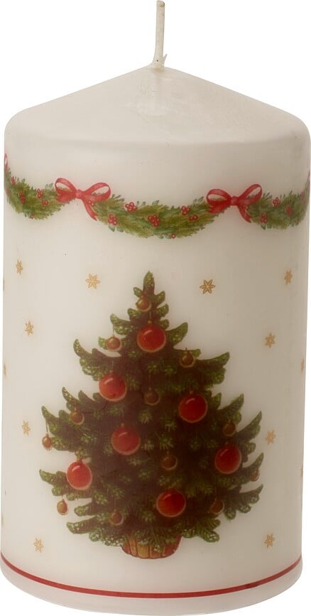 Winter Collage Accessoires Specials Kerze Weihnachtsbaum