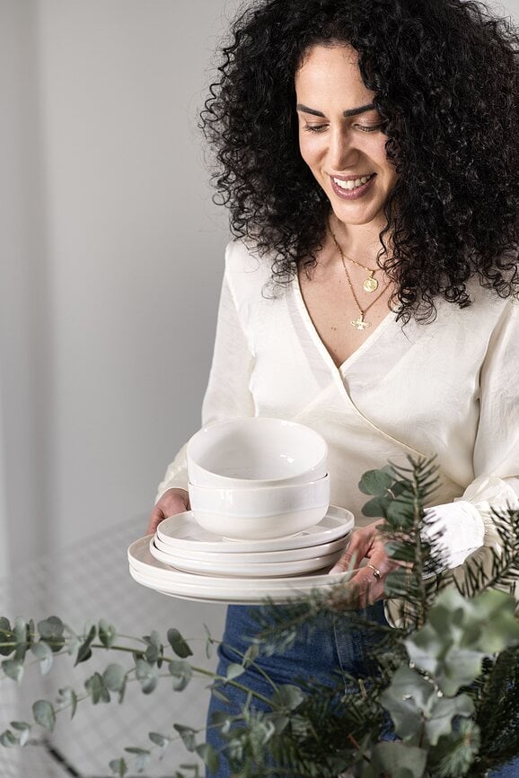 Winter Glow Jedilni krožnik, 27 cm