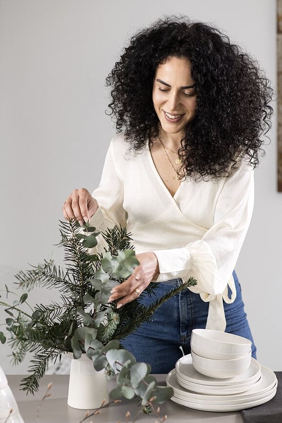 Winter Glow Jedilni krožnik, 27 cm