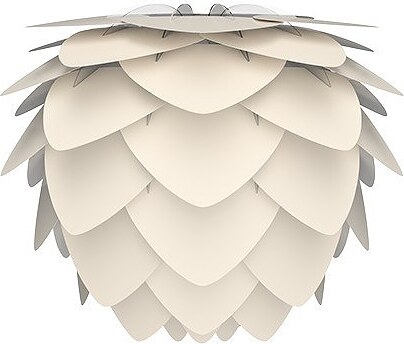 Aluvia Lampe mini, blanc nacré