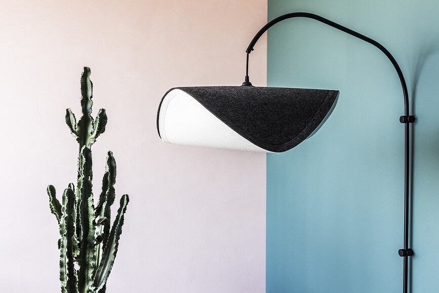 Willow Single Bras de Lampe, blanc