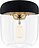 Acorn Lampe, en laiton, noire