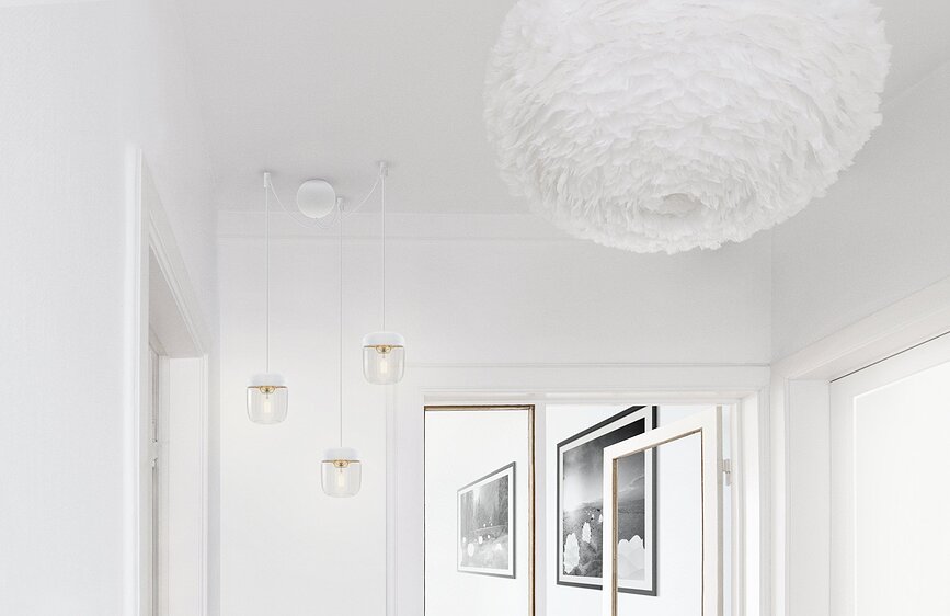 Cannoball Cluster 3 Suspension Triple, blanc