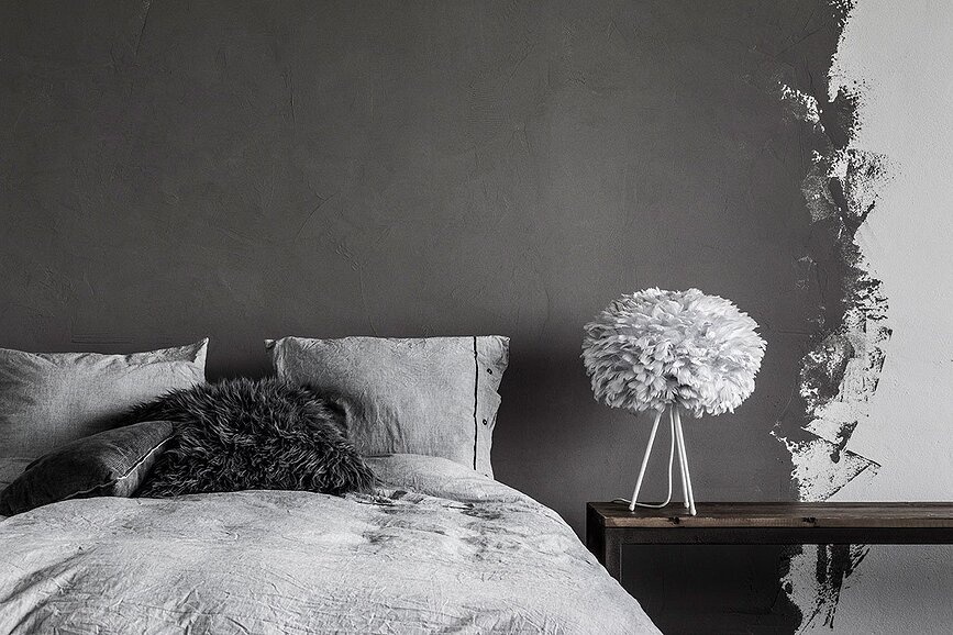 Eos Lampe 25 cm, gris clair