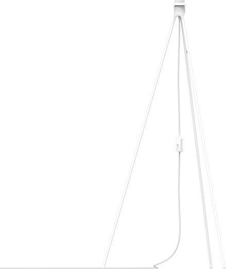 Pie de Lámpara para pantallas Tripod, blanco mate