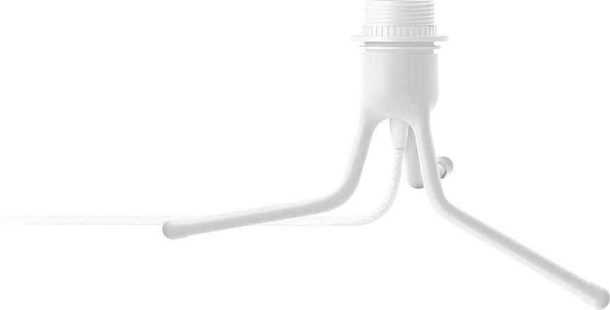 Tripod Base Επιτραπέζια Βάση Φωτιστικού, βουρτσισμένο ατσάλι