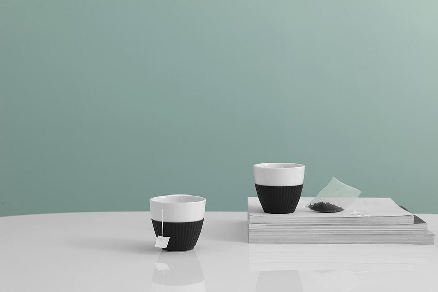 Anytime Tasses à thé, vertes, Lot de 2