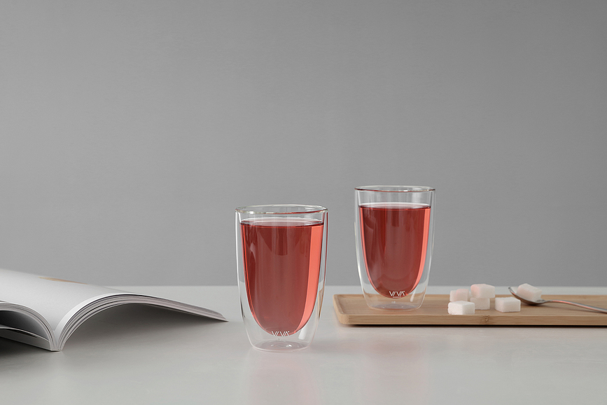 Classic Kozarci za čaj, 390 ml, 2 kosa