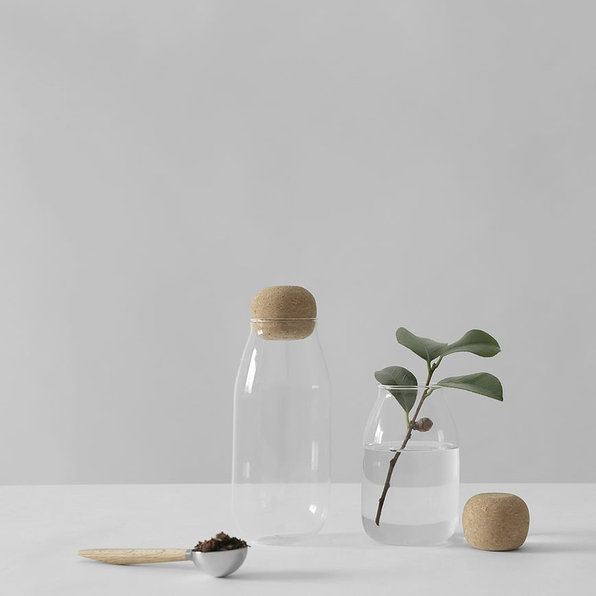 Cortica Pot avec couvercle en liège, 0,2 l