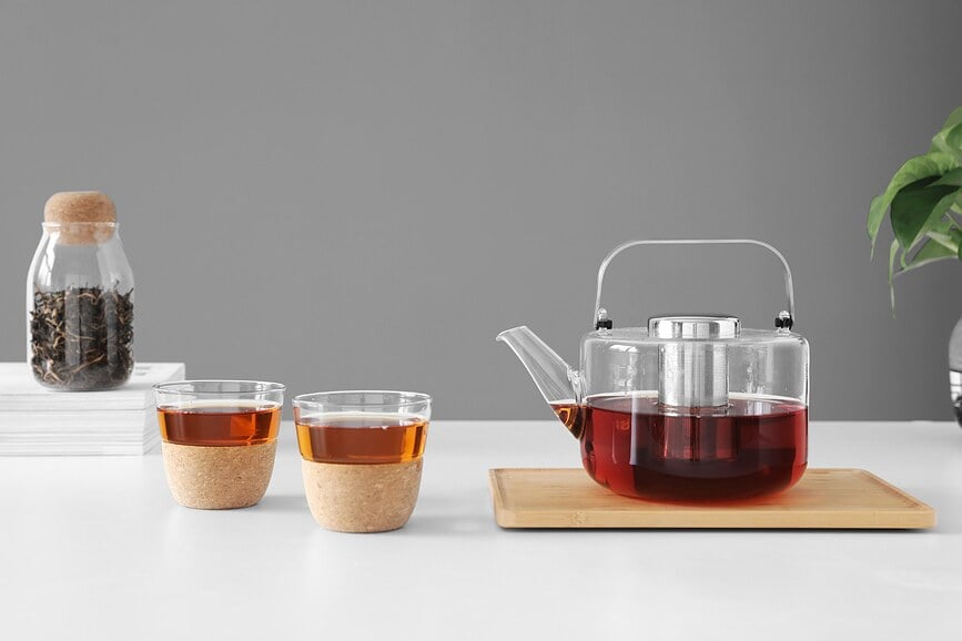 Cortica Pot avec couvercle en liège, 0,2 l