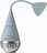 Filtrino per tè Infusion Tea Egg azzurro