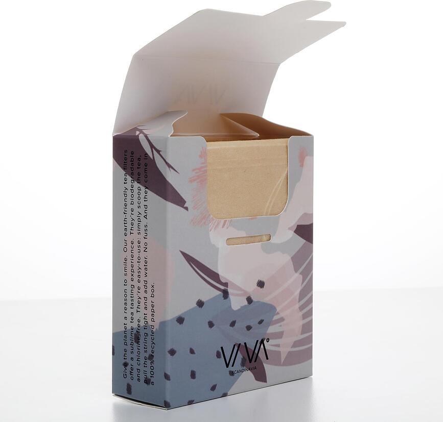 Filtros para té Viva Scandinavia, 50 unidades