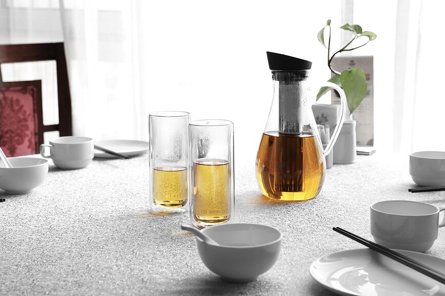 Infusion Bokal za pripremu ledenog čaja 1,4 l crni