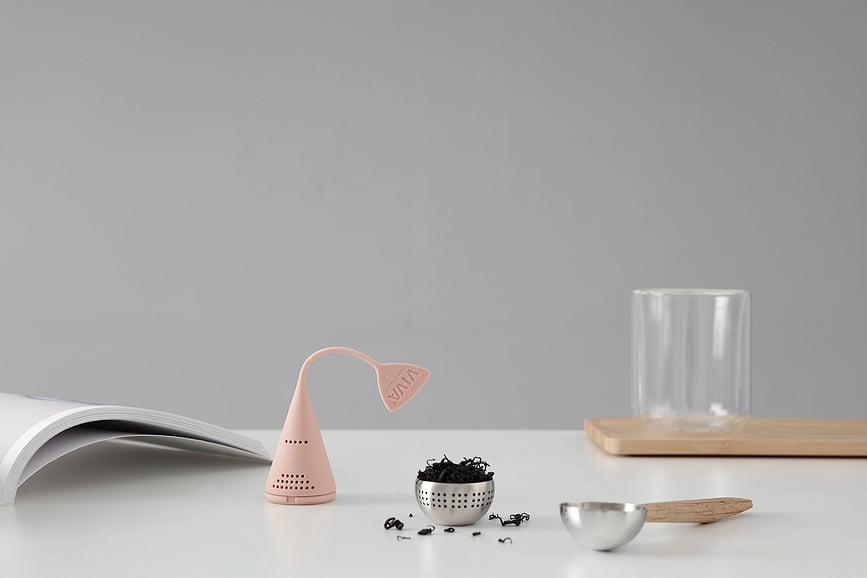 Infusion Tea Egg Cjedilo za Čaj kobaltno