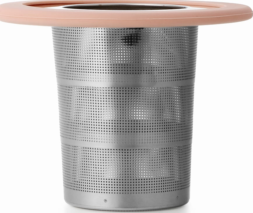 Infusion Infuseur à Thé pliable, rose clair