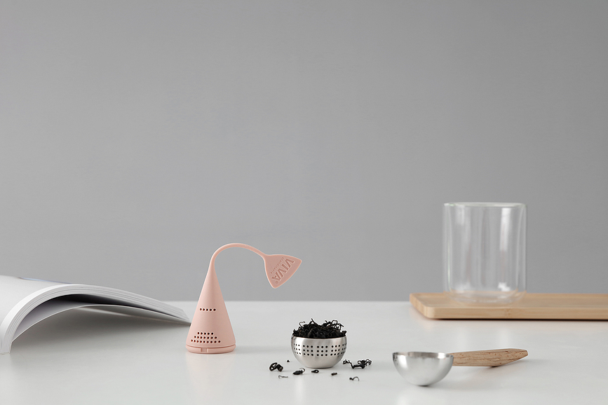 Infusion Tea Egg Cedilo za čaj, kobaltno