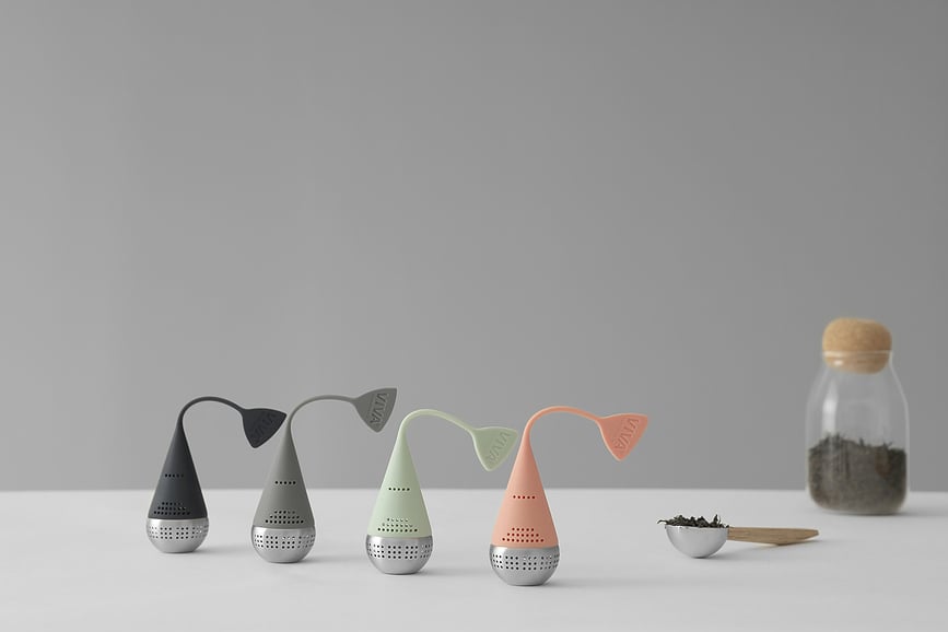 Infusion Tea Egg Cedilo za čaj, kobaltno