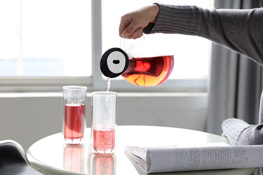 Infusion Karafa za ledeni čaj, 2 l, črna