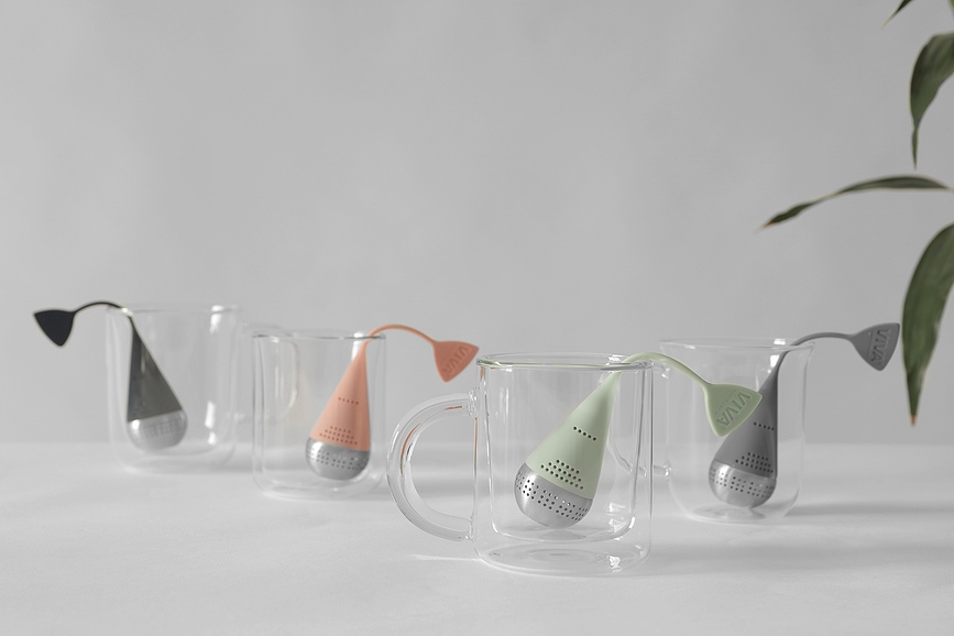 Infusion Tea Egg Φίλτρο Τσαγιού, κοβάλτιο