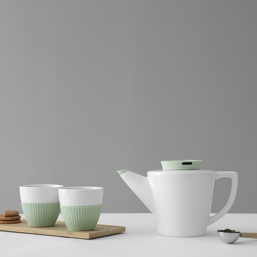 Infusion Service à Thé, noir, Service 3 pièces