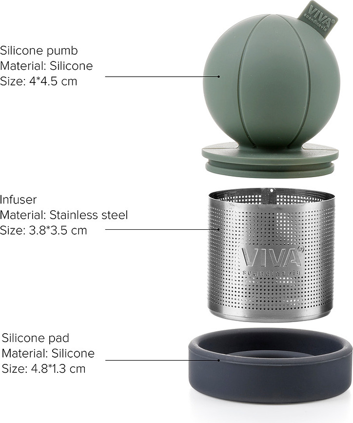 Infusion Εγχυτήρας πλωτός, ανθρακί