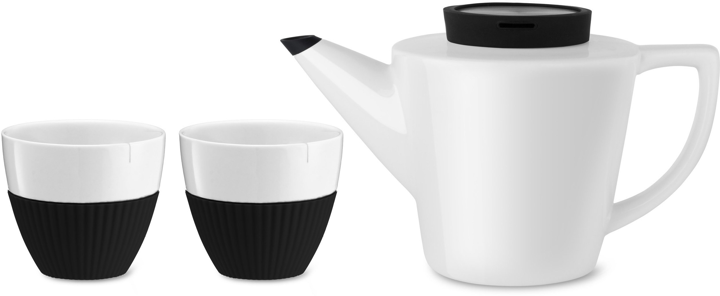 Infusion Teeservice schwarz 3 El.