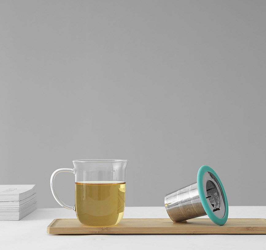 Infusor de Té plegable Infusion, azul marino