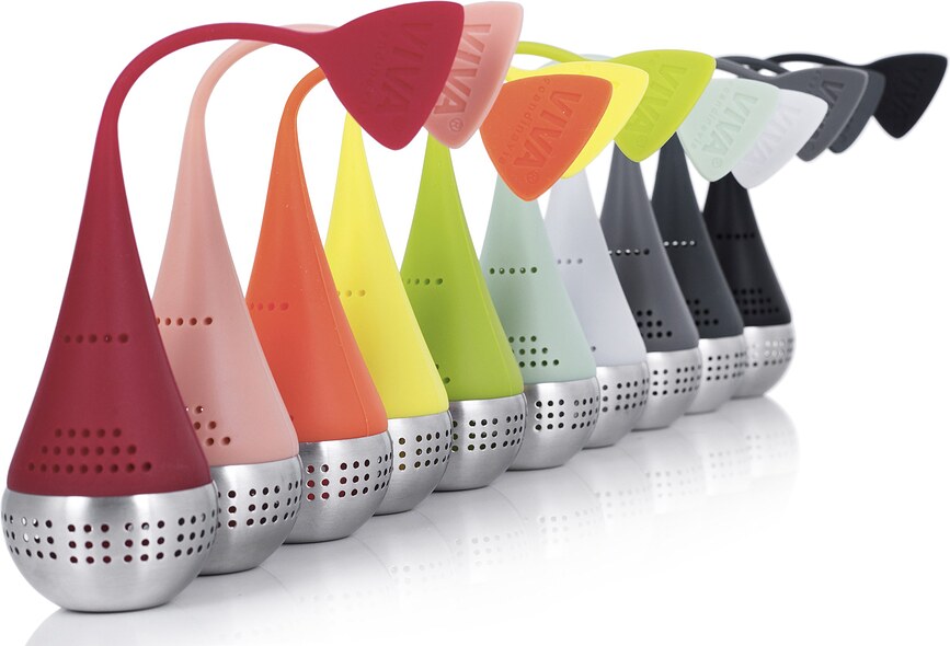 Infusor de té Infusion Tea Egg, azul cobalto