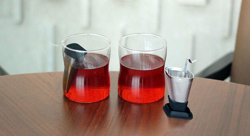 Infusor de té Anytime, rojo