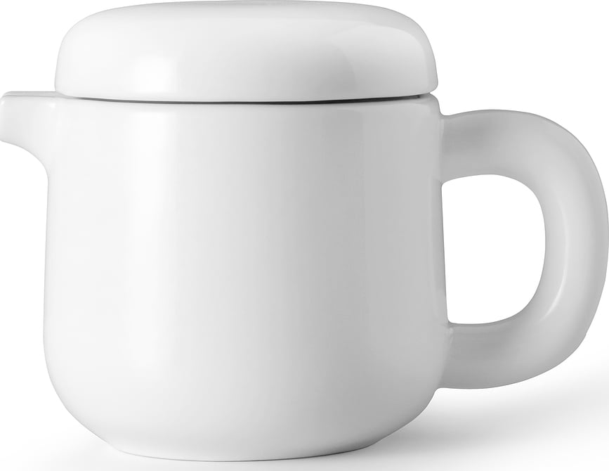 Isabella Théière, blanche, brillante