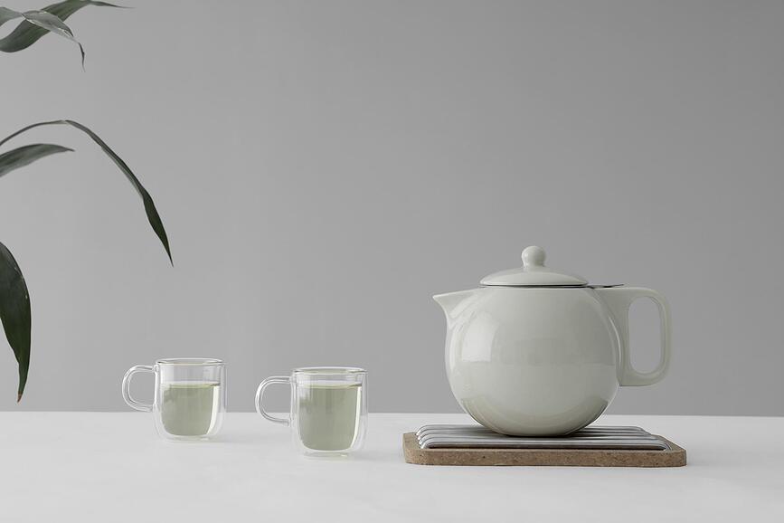 Jaimi Čajnik za pripravo čaja, temnozelen