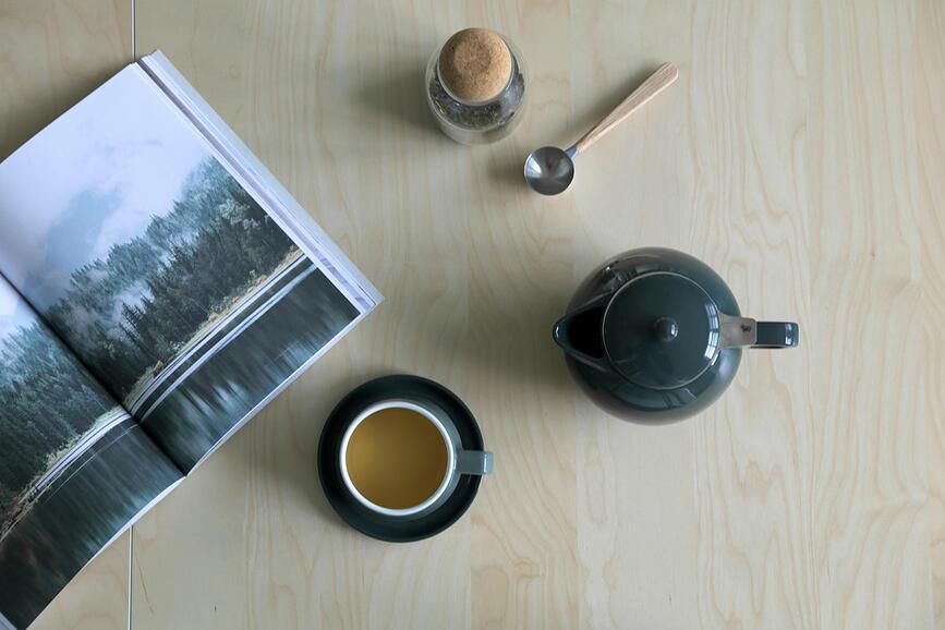 Jaimi Théière, vert foncé