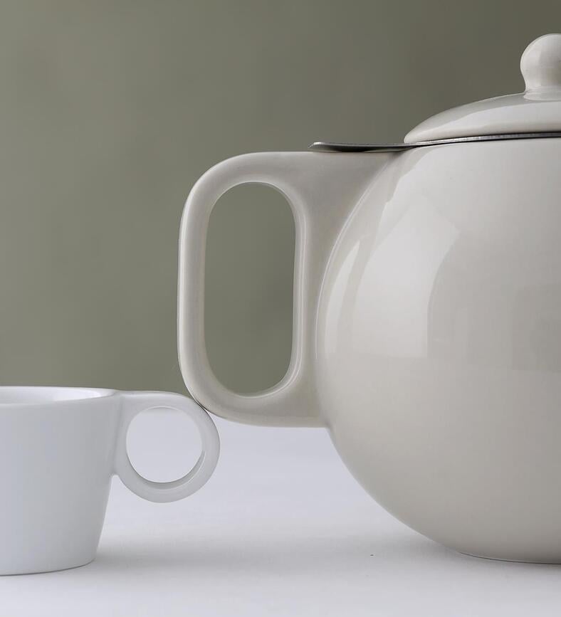 Tetera Jaimi con infusor, verde oscuro