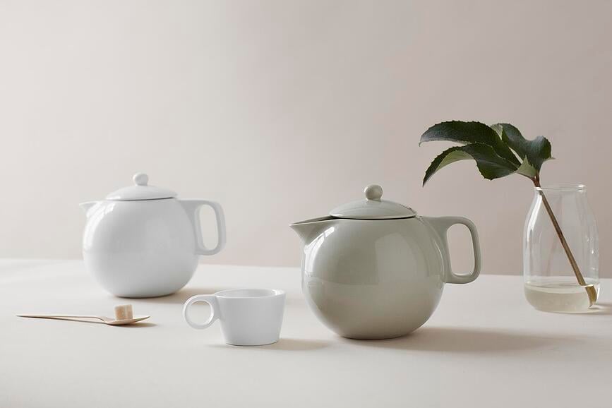 Tetera Jaimi con infusor, verde oscuro