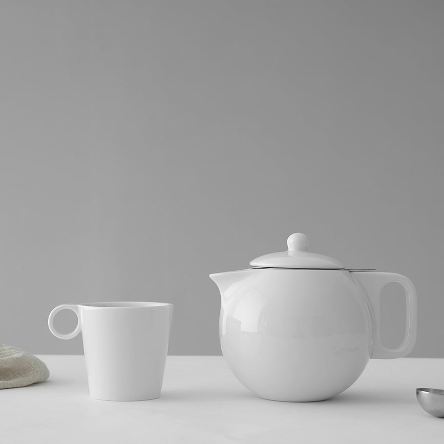 Tetera Jaimi con infusor, verde oscuro