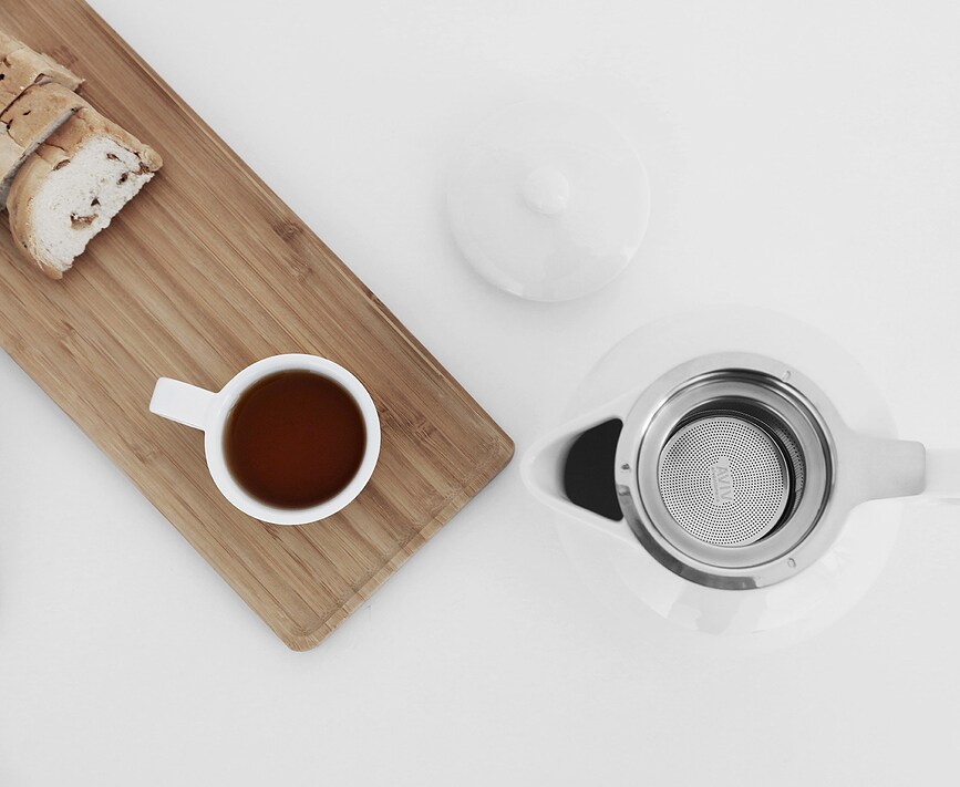 Tetera Jaimi con infusor, verde oscuro