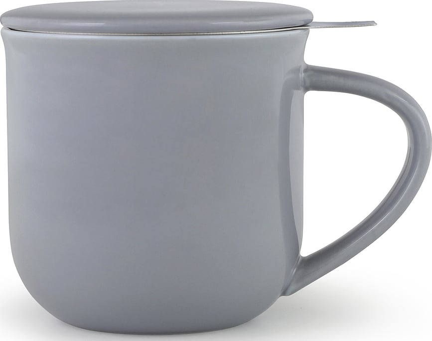 Minima Balance Becher 380 ml grau mit Brüher